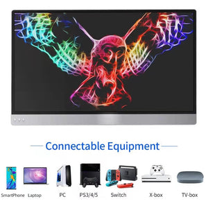 [4S133] 13.3 inch UHD Type-C Portable Display with Foldable Stand