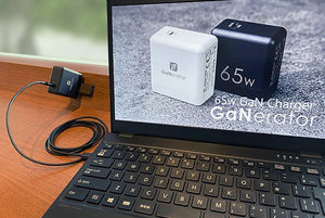 「GaNerator」65W Ultra Mini Size GaN PD USB Type-C Charger